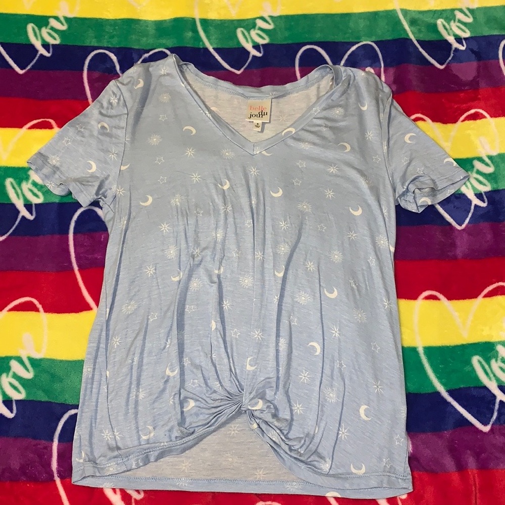 Light blue shirt